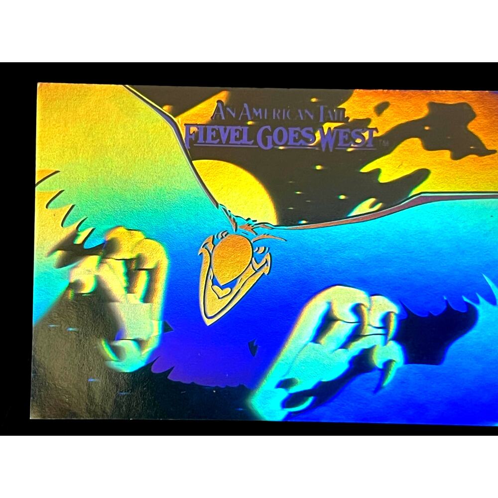 VINTAGE RARE Impel 1991 "AN AMERICAN TALE" - H-3 HOLOGRAM CARD - MINT!